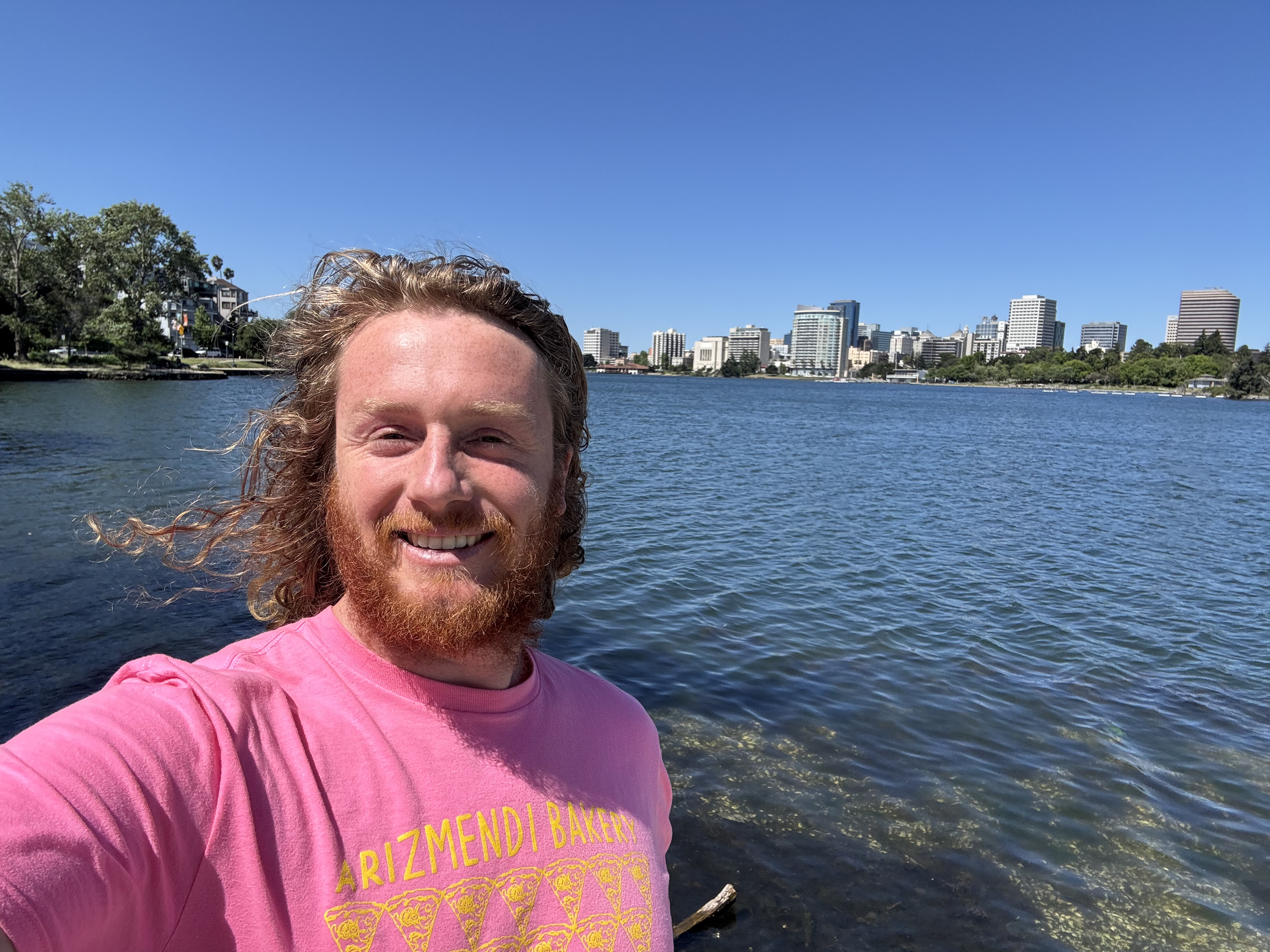 Isaac at Lake Merritt, Oakland